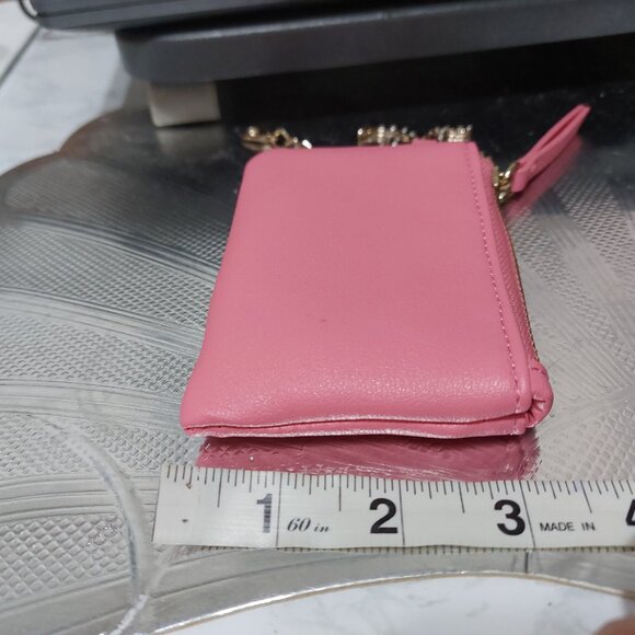 Juicy Couture Mini Clip On Bag Coin Purse Mini Wallet BLINGY JC Logo Cute - Picture 6 of 8